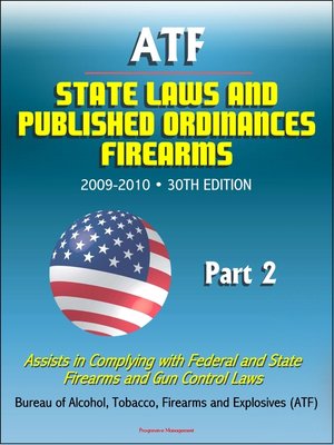 cover image of ATF State Laws and Published Ordinances